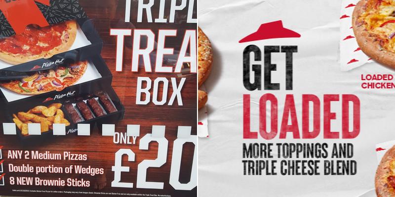 Pizza Hut Delivery Menu