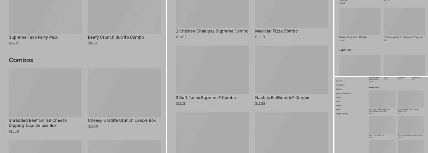 Taco Bell Menu