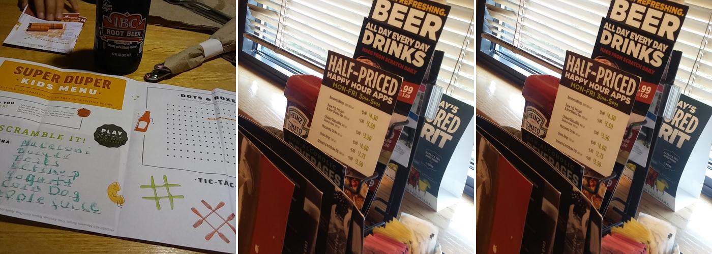 Applebee's Grill + Bar Menu