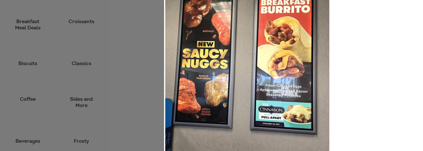 Wendy's Menu