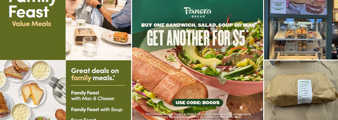 Panera Bread Menu