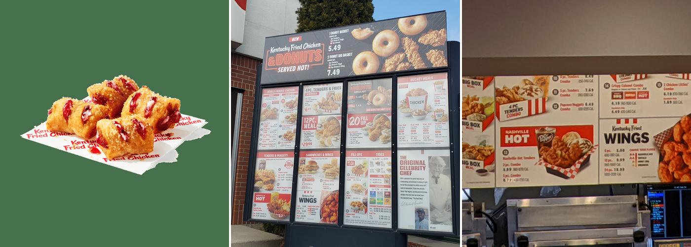 KFC Menu