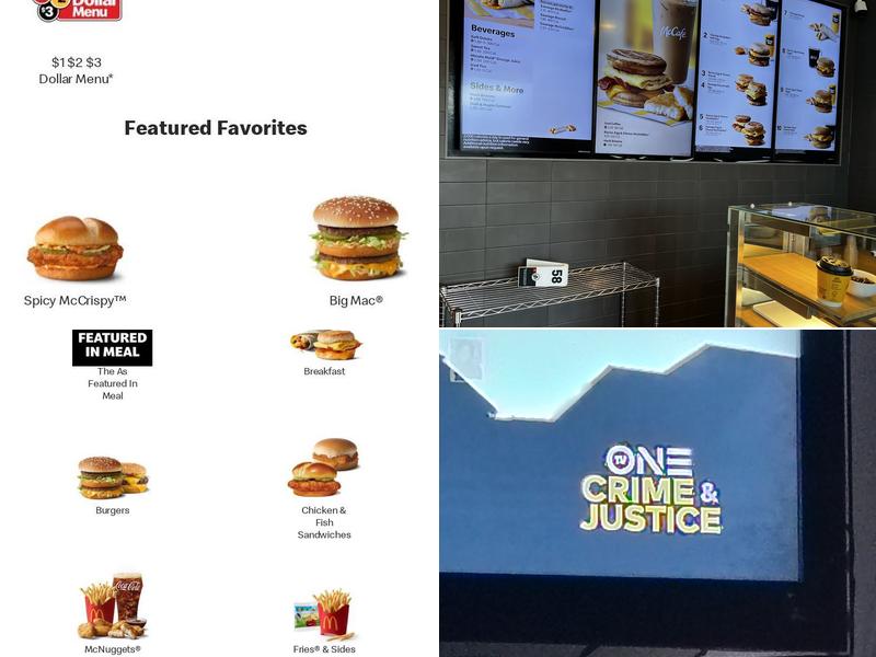 McDonald's Menu