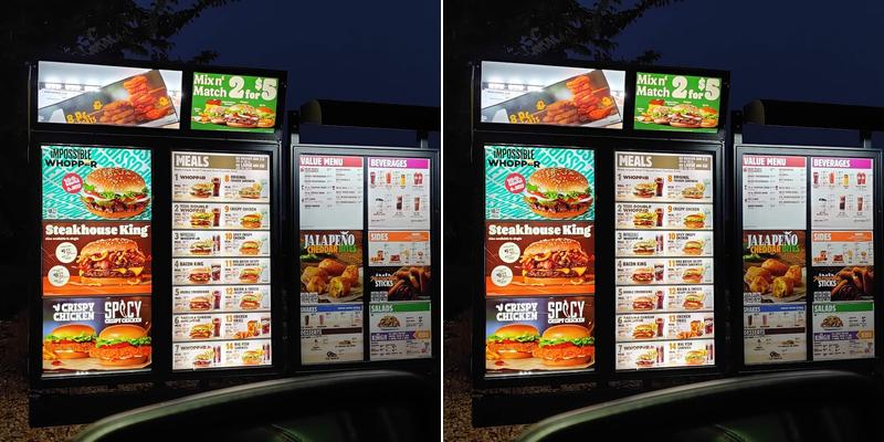 Burger King Menu