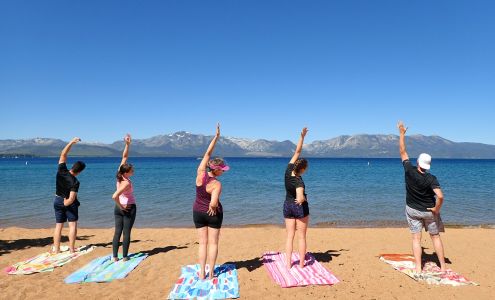 Lake Tahoe Yoga Beach Classes Glenbrook