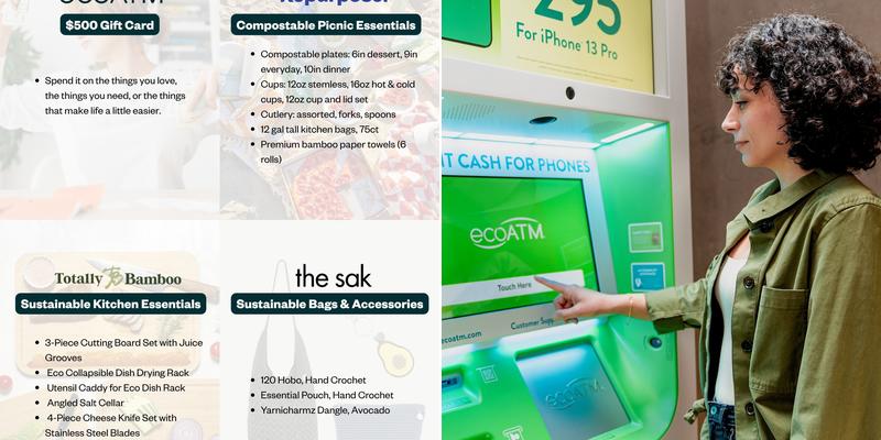 ecoATM Menu