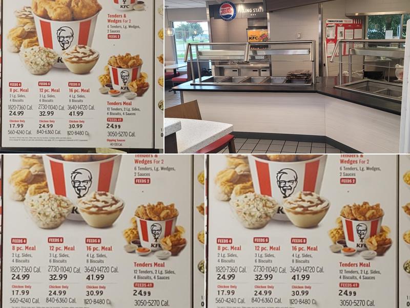 KFC Menu