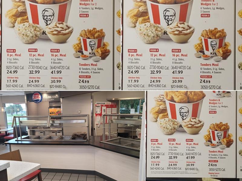 KFC Menu