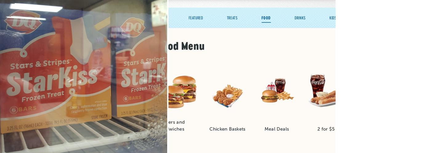 Dairy Queen Grill & Chill Menu