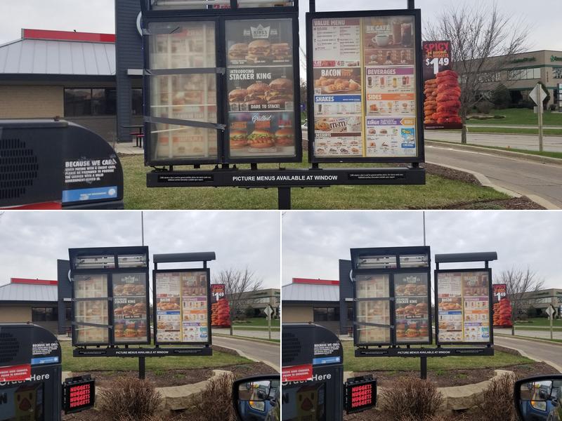 Burger King Menu