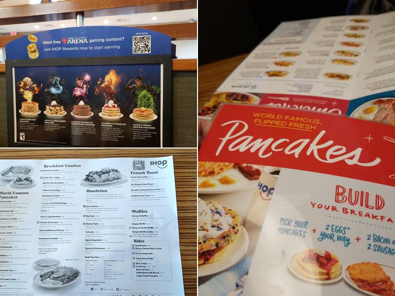IHOP Menu