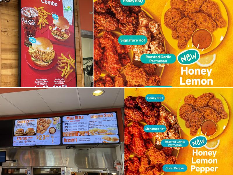 Popeyes Louisiana Kitchen Menu