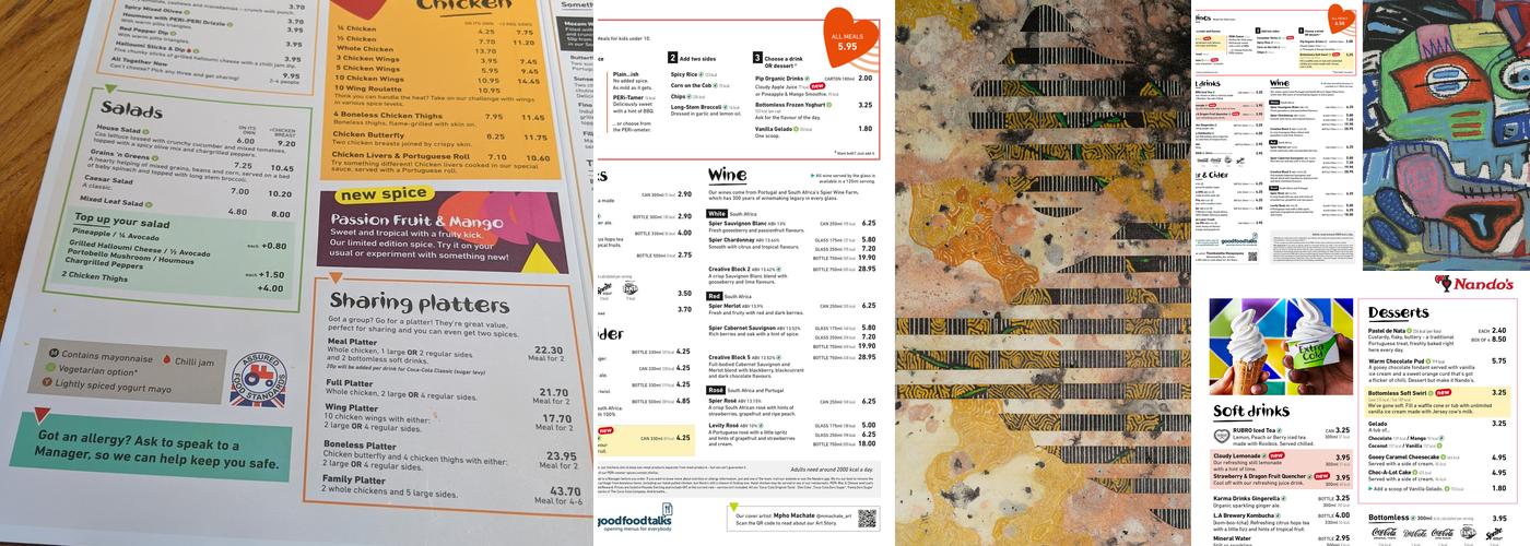 Nando's Brentwood Menu