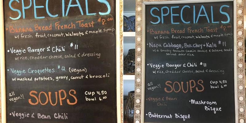 Karma Wellness Studio Menu