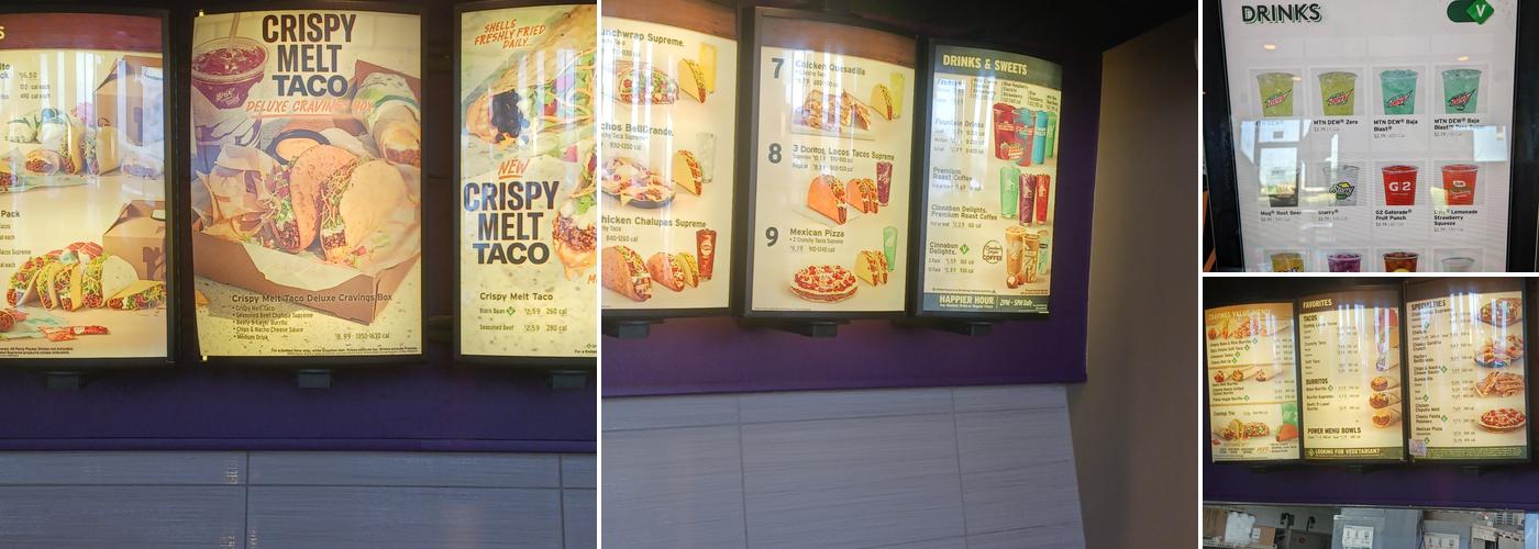 Taco Bell Menu