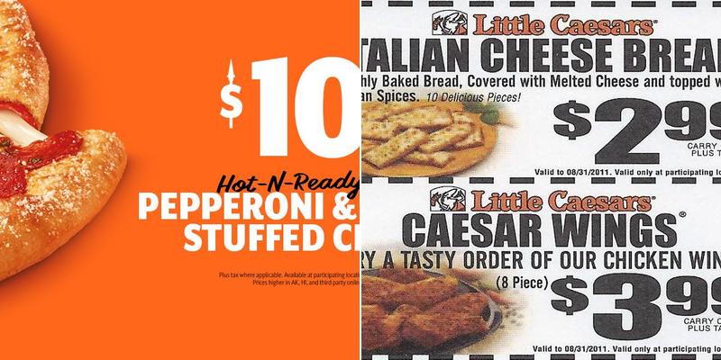 Little Caesars Pizza Menu