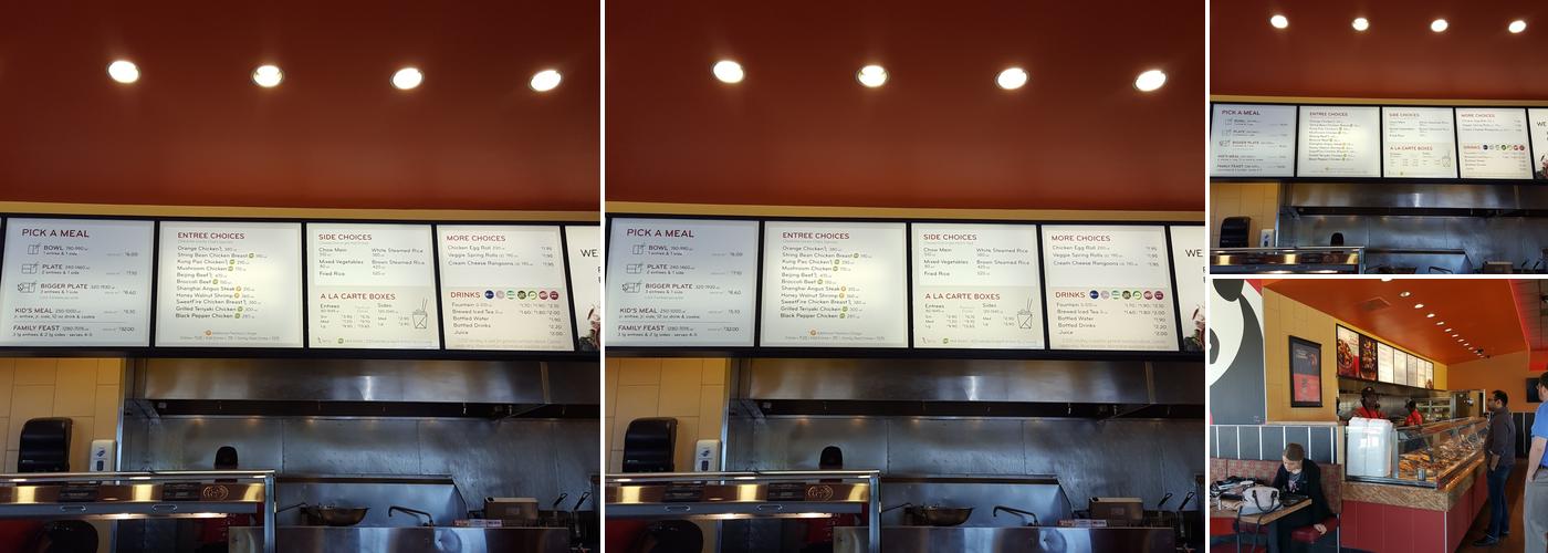 Panda Express Menu