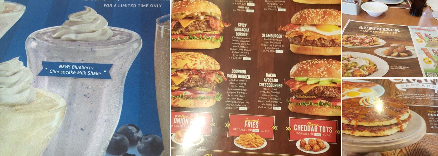 Denny's Menu
