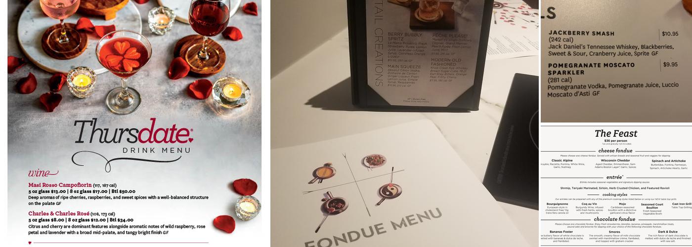 The Melting Pot Menu