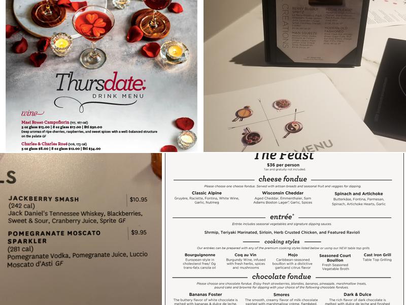 The Melting Pot Menu