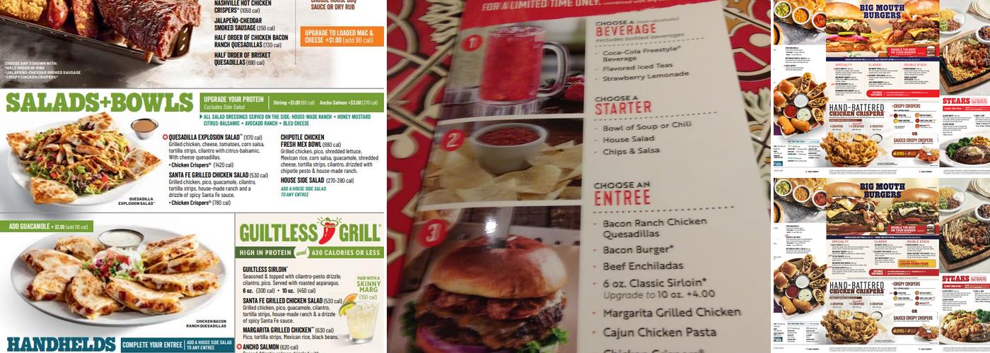 Chili's Grill & Bar Menu