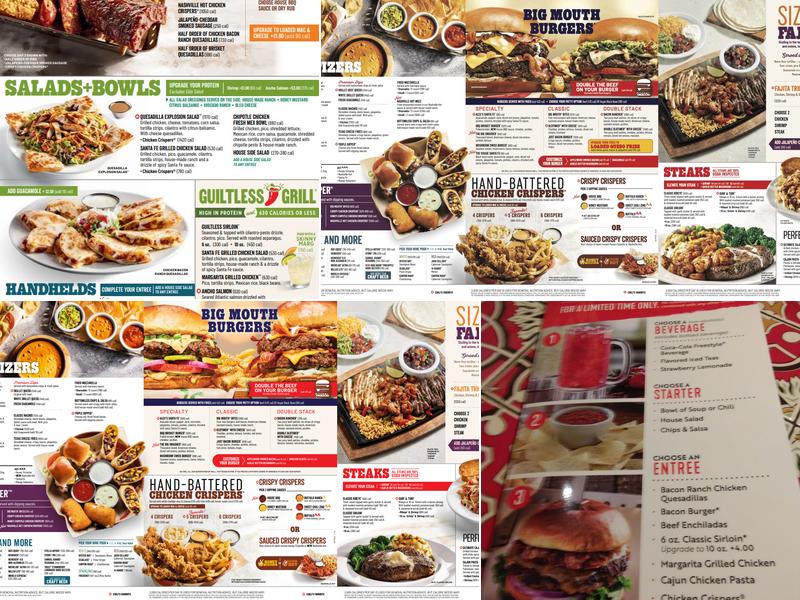 Chili's Grill & Bar Menu