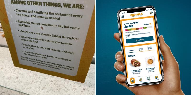 QDOBA Mexican Eats Menu