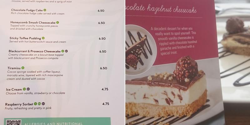 Prezzo Italian Restaurant Clacton On Sea Menu