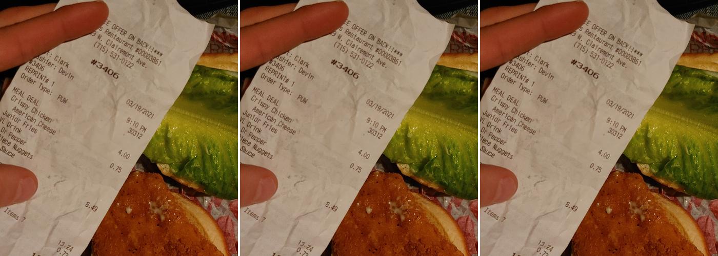 Wendy's Menu