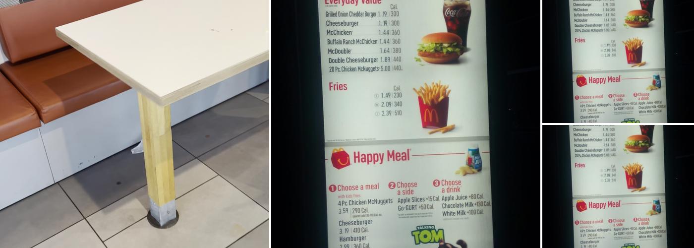 McDonald's Menu
