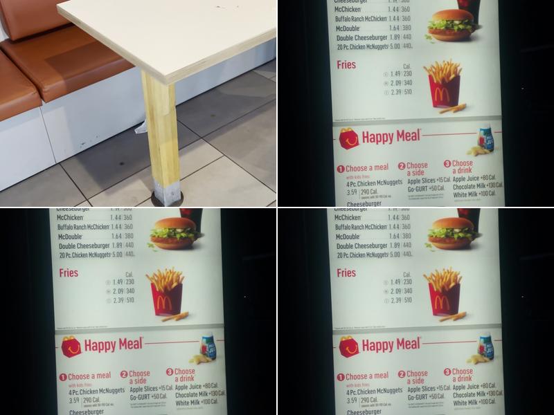 McDonald's Menu