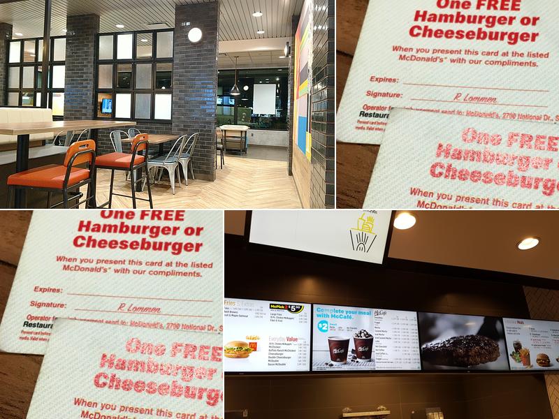 McDonald's Menu