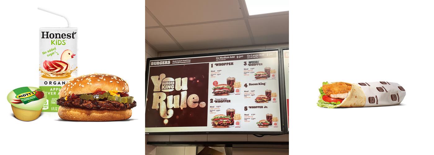 Burger King Menu