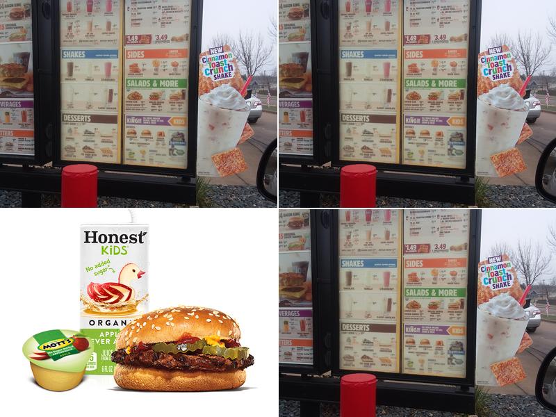 Burger King Menu
