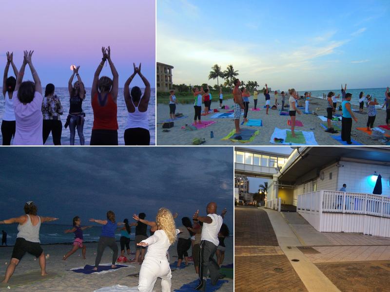 Full Moon Yoga every month with MALVA BEE
