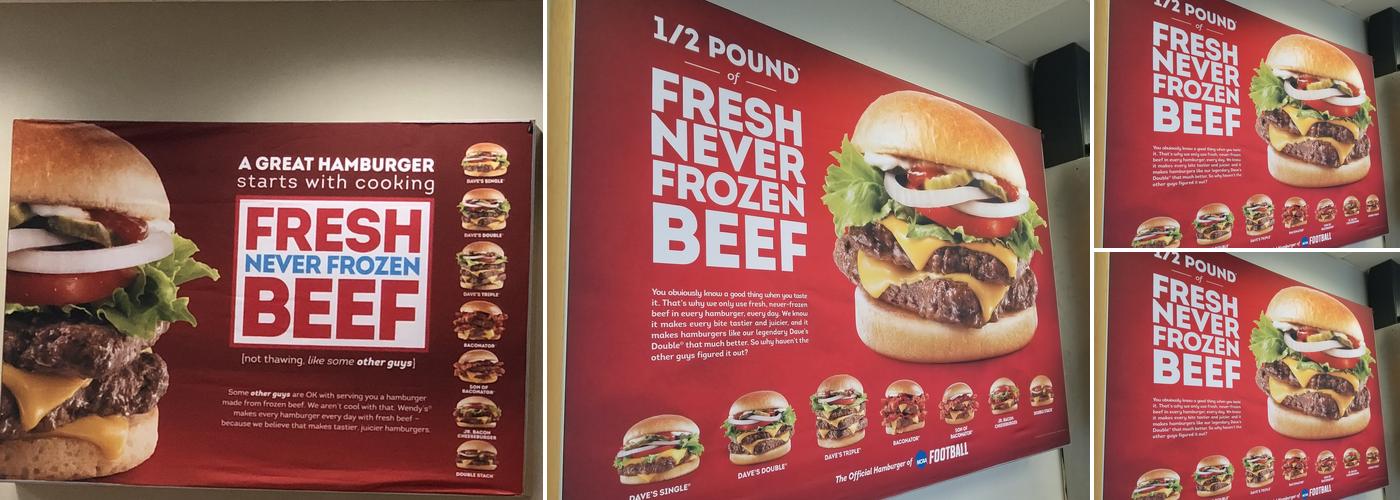 Wendy's Menu