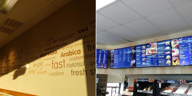 Dunkin' Menu