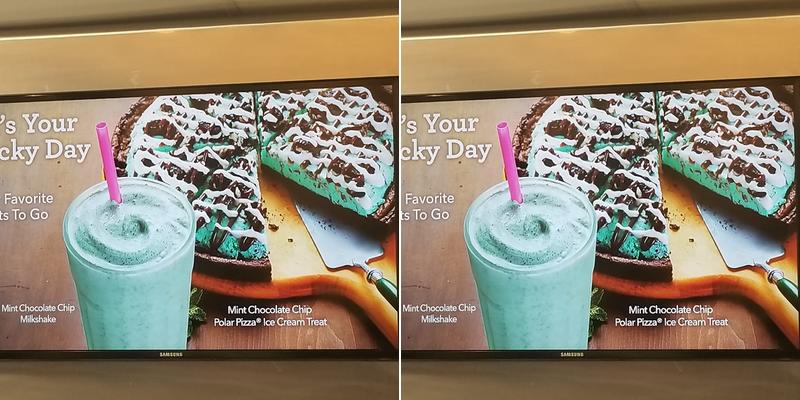 Baskin-Robbins Menu