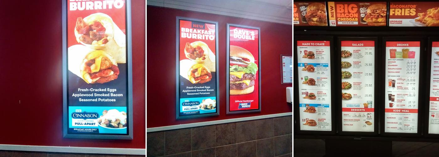 Wendy's Menu