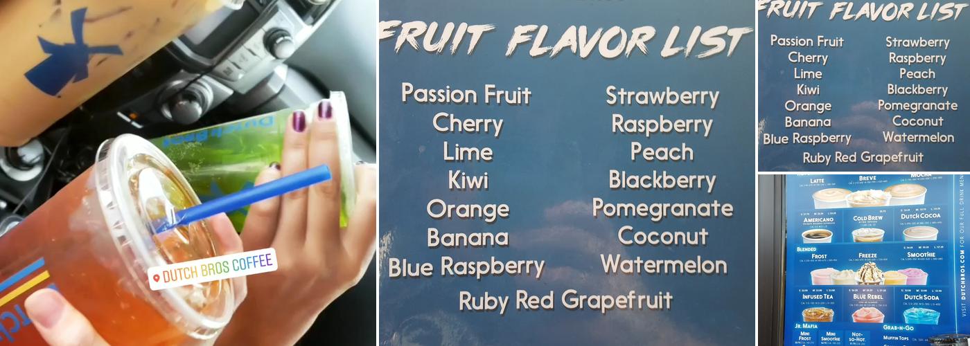 Dutch Bros Coffee Menu
