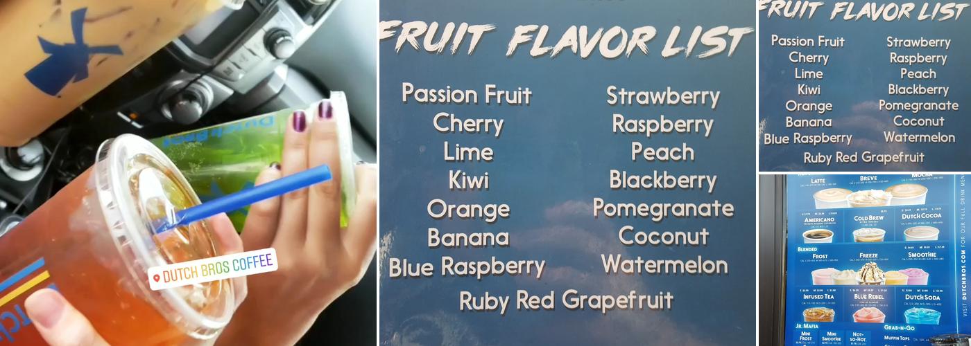 Dutch Bros Coffee Menu