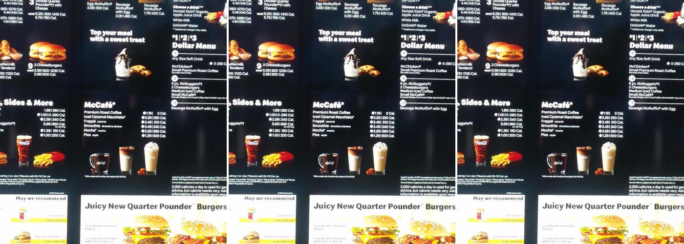 McDonald's Menu