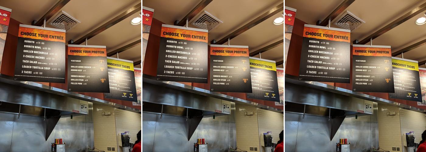 QDOBA Mexican Eats Menu