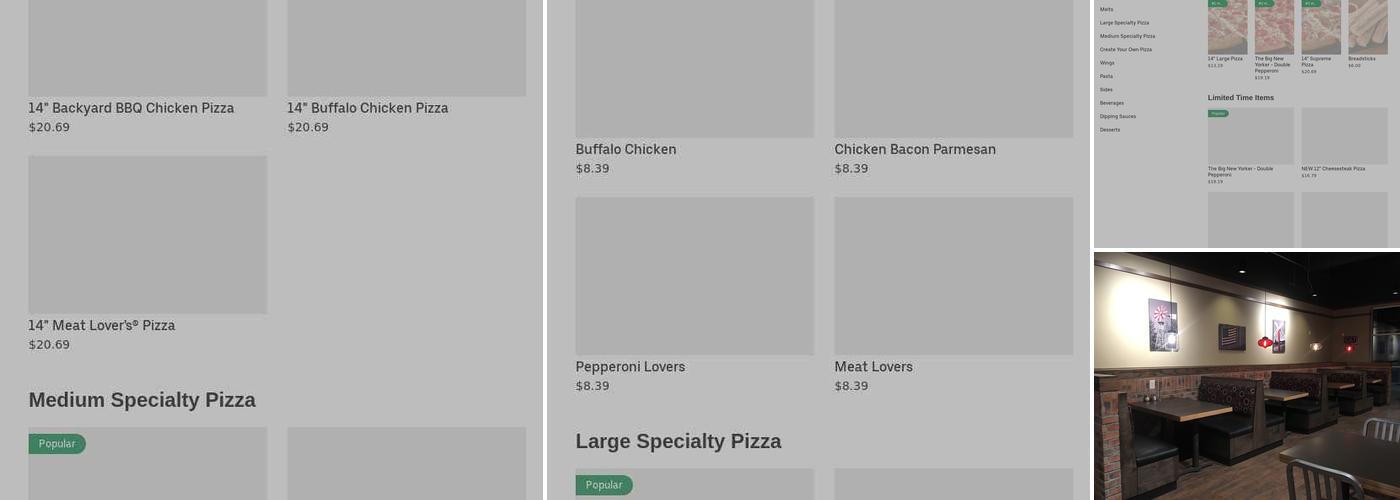 Pizza Hut Menu