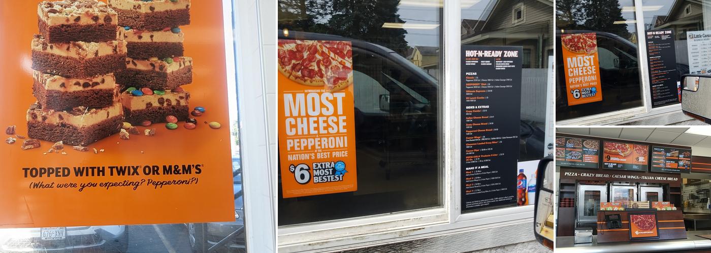 Little Caesars Pizza Menu