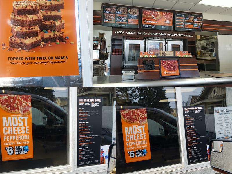 Little Caesars Pizza Menu