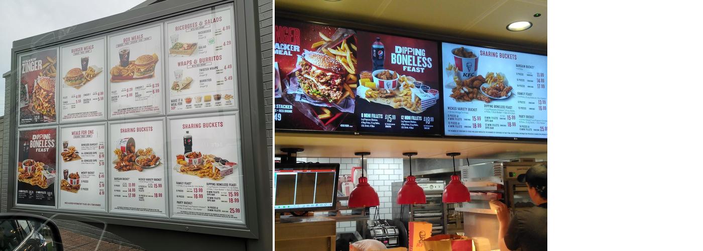 KFC Telford - Wrekin Retail Park Menu