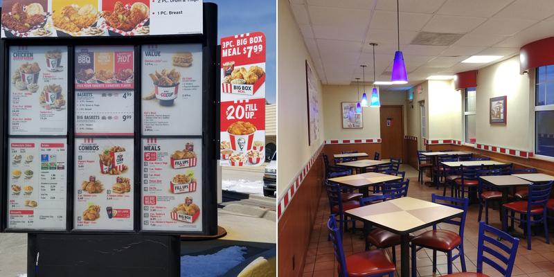 KFC Menu