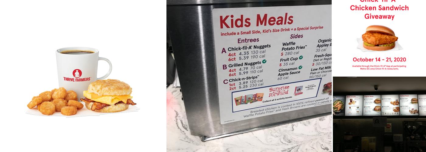 Chick-fil-A Menu