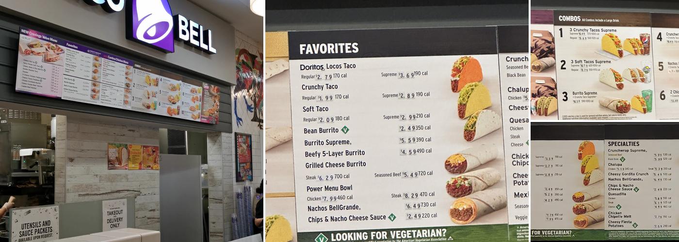 Taco Bell Menu